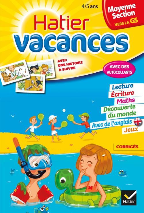 CAHIER DE VACANCES DE LA MOYENNE SECTION VERS LA GRANDE SECTION