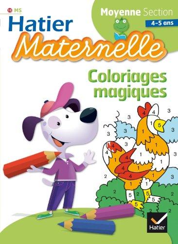 COLORIAGES MAGIQUES MOYENNE SECTION