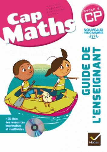 CAP MATHS CP ED. 2016 - GUIDE DE L'ENSEIGNANT + CD ROM