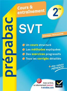 SVT 2DE - PREPABAC COURS & ENTRAINEMENT