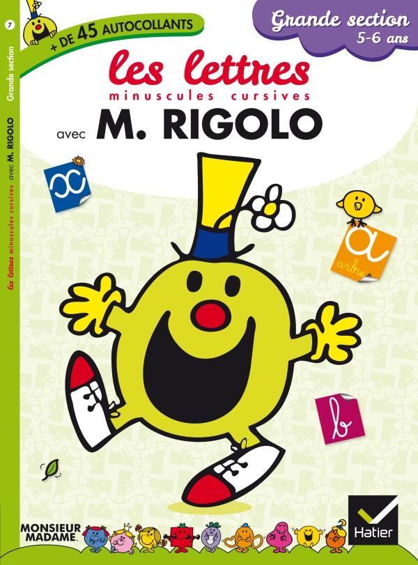 MONSIEUR RIGOLO - GS - LES LETTRES MINUSCULES CURSIVES