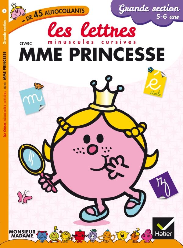 MADAME PRINCESSE - GS - LES LETTRES MINUSCULES CURSIVES