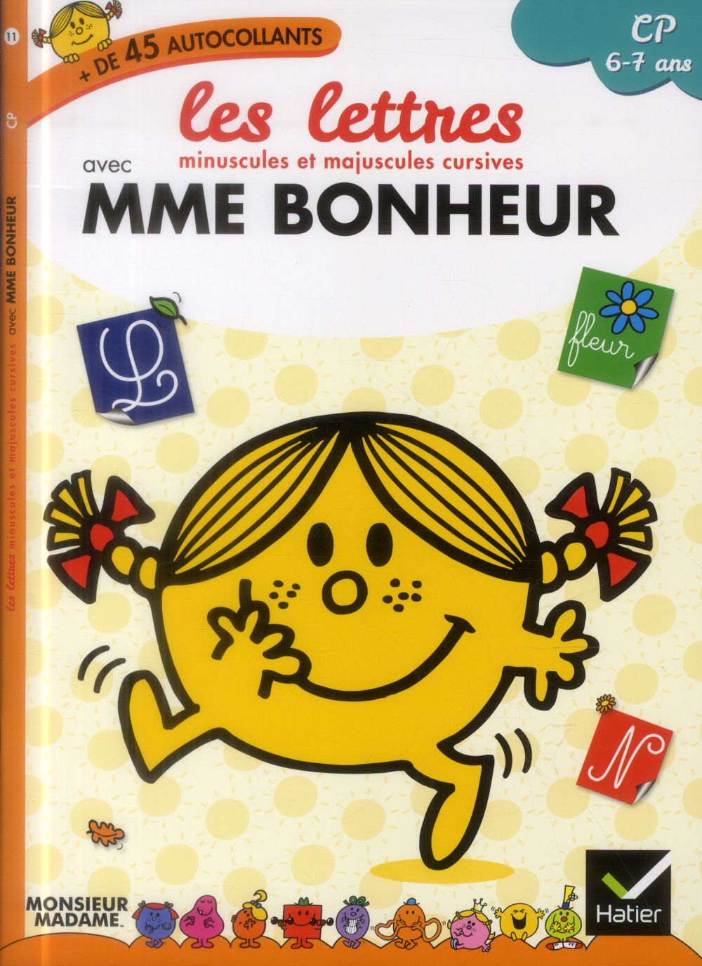 MADAME BONHEUR - CP - LES LETTRES MINUSCULES ET MAJUSCULES CURSIVES