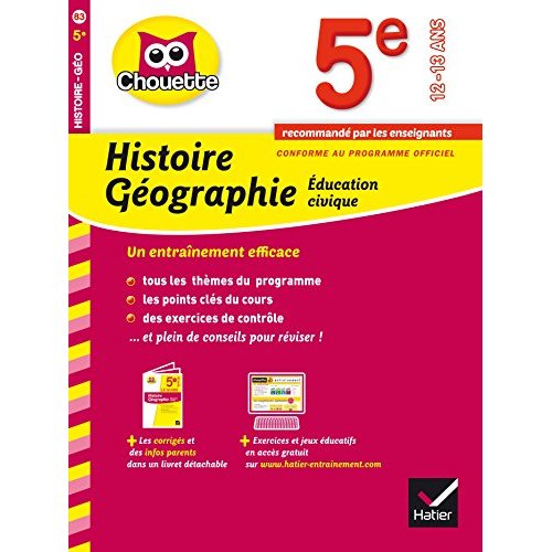 HISTOIRE-GEOGRAPHIE EDUCATION CIVIQUE 5E