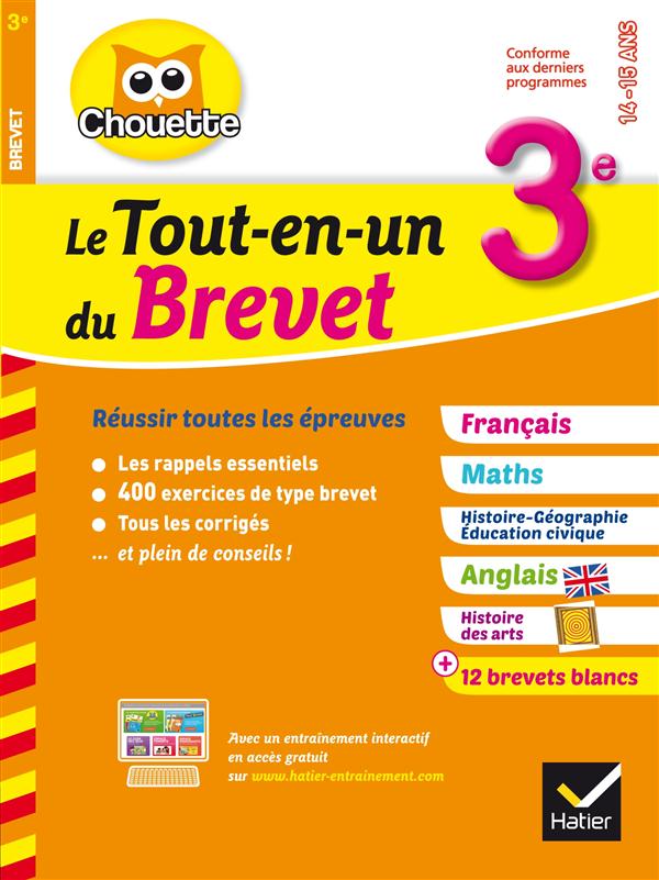 LE TOUT-EN-UN DU BREVET 3E