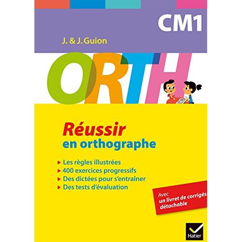 ORTH CM1 - REUSSIR EN ORTHOGRAPHE