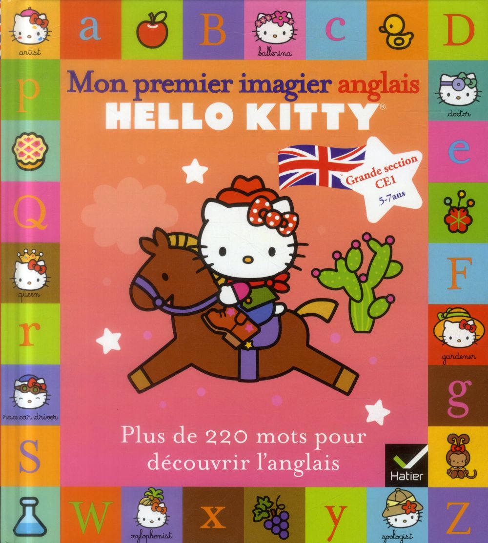 MON PREMIER IMAGIER ANGLAIS HELLO KITTY