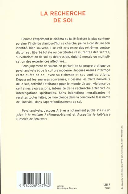 LA RECHERCHE DE SOI