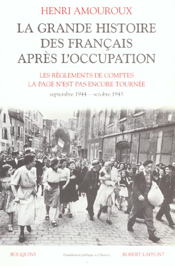LA GRANDE HISTOIRE DES FRANCAIS APRES L'OCCUPATION - TOME 5 - VOL05