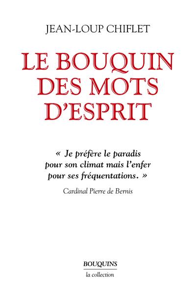 LE BOUQUIN DES MOTS D'ESPRIT