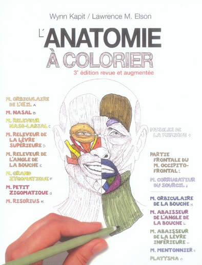 ANATOMIE A COLORIER, 3E ED.