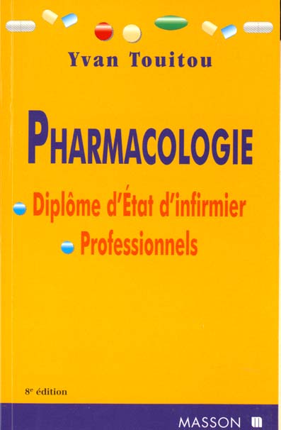 PHARMACOLOGIE TOUITOU DIPLOME D'ETAT INFIRMIER