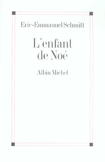 L'ENFANT DE NOE