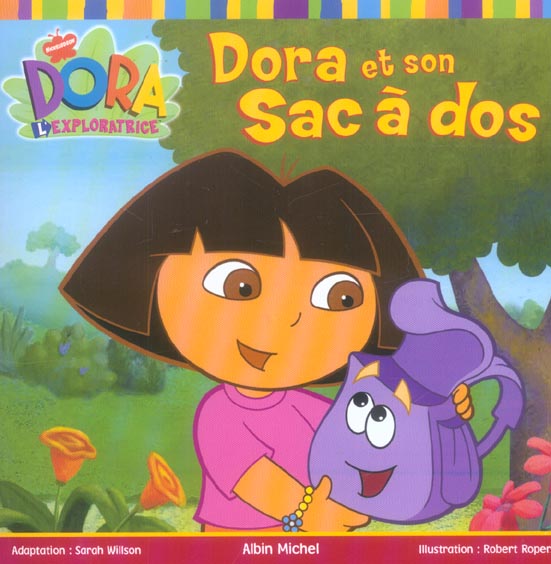 DORA ET SON SAC A DOS