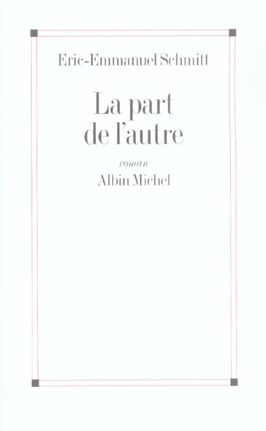 LA PART DE L'AUTRE