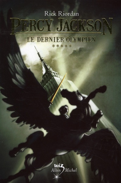 LE DERNIER OLYMPIEN - PERCY JACKSON - TOME 5