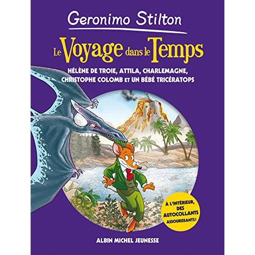 LE VOYAGE DANS LE TEMPS - TOME 6 - HELENE DE TROIE - ATTILA - CHARLEMAGNE - CHRISTOPHE COLOMB ET UN