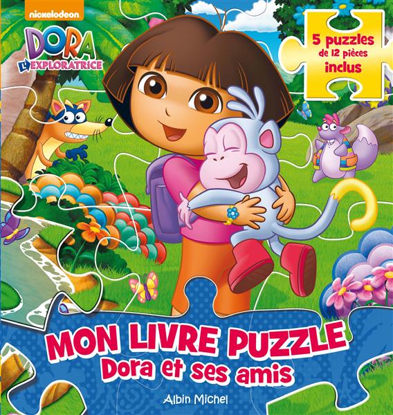 DORA ET SES AMIS, MON LIVRE PUZZLE