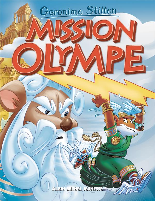 LE VOYAGE DANS LE TEMPS - TOME 12 - MISSION OLYMPE