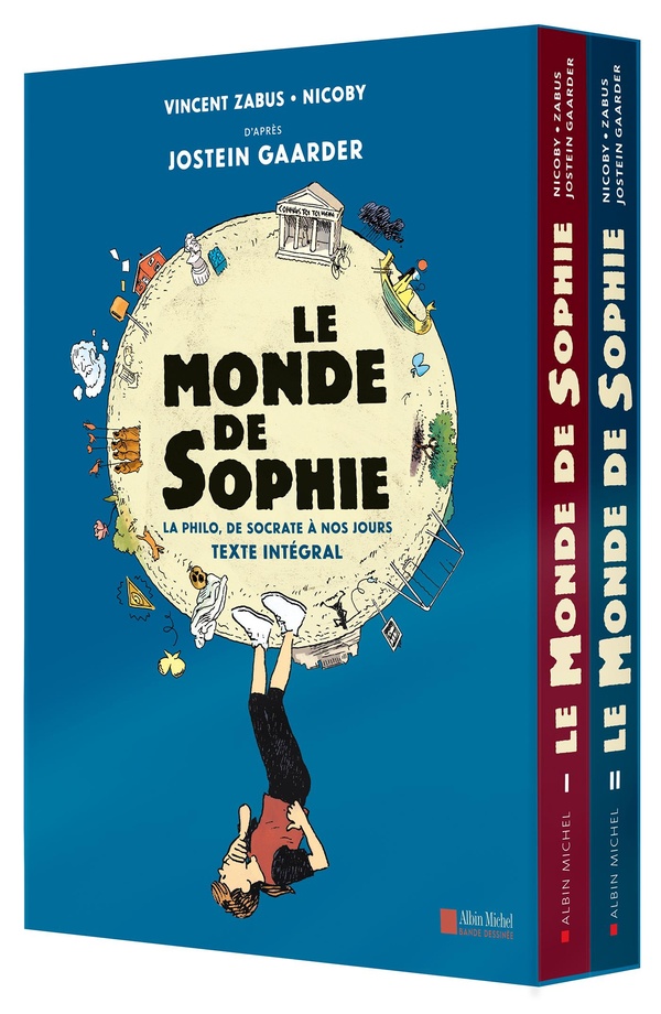 COFFRET "LE MONDE DE SOPHIE - TOME 1 ET 2 " 2 VOLUMES