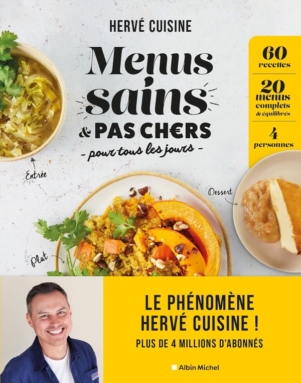 MENUS SAINS & PAS CHERS POUR TOUS LES JOURS