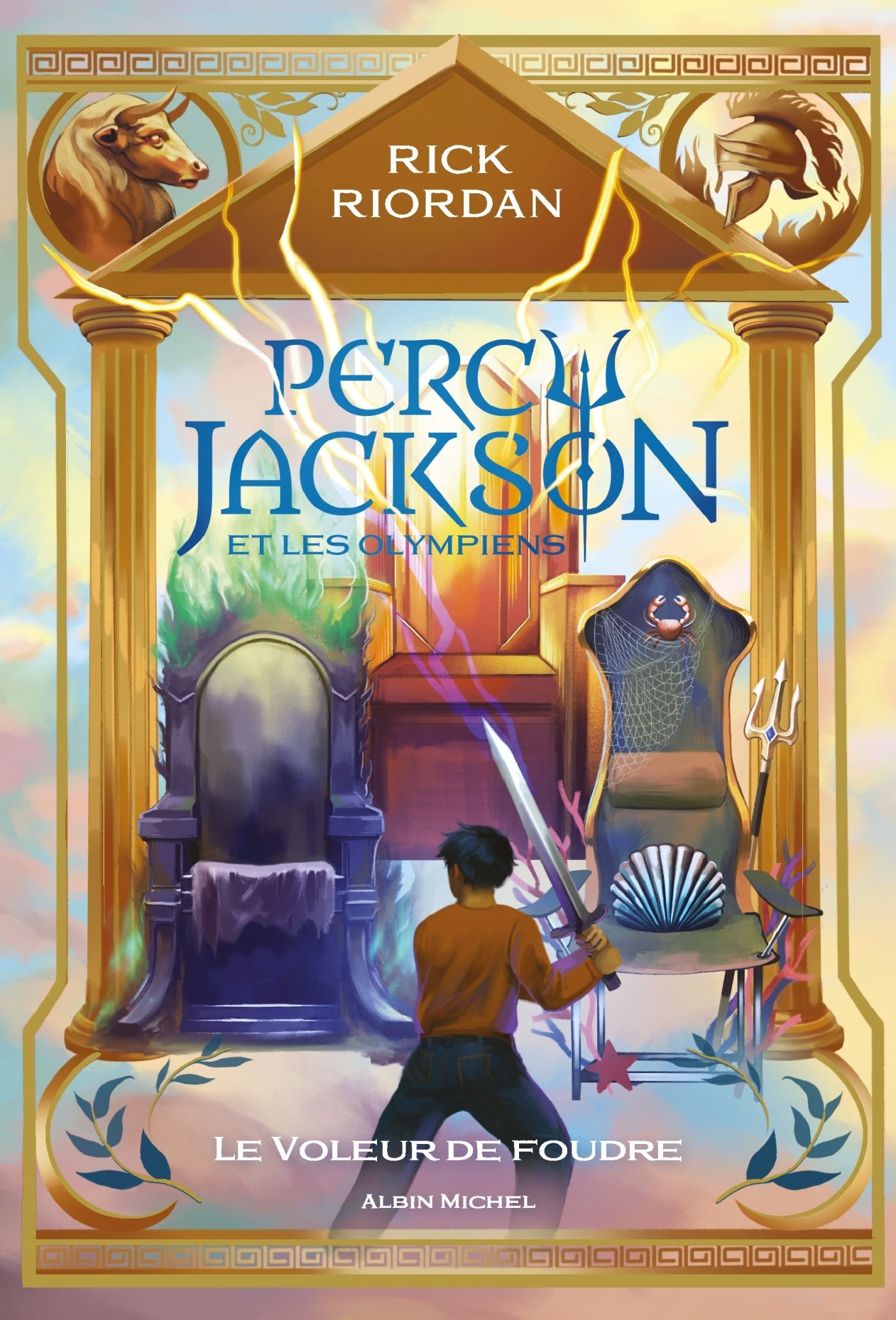 PERCY JACKSON ET LES OLYMPIENS T1 - LE VOLEUR DE FOUDRE (EDITION 2025 - COLLECTOR)