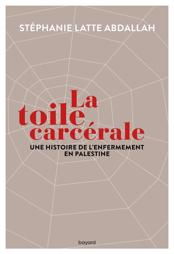 LA TOILE CARCERALE. UNE HISTOIRE DE L'ENFERMEMENT EN PALESTINE