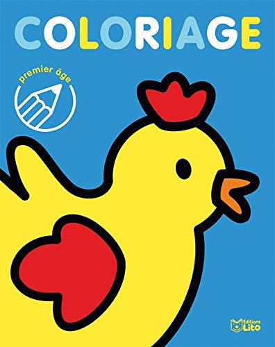 COLORIAGE 1ER AGE LA POULE