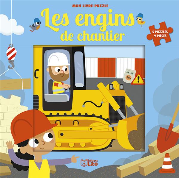 LIVRE PUZZLE 9P ENGINS CHANTIE