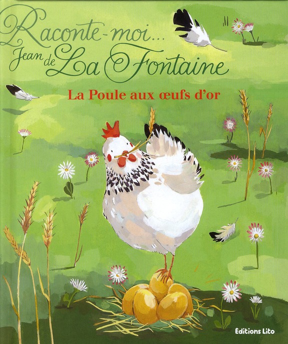 LIVRE LA POULE AUX OEUFS D'OR