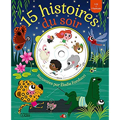 LIVRE CD 15 HISTOIRES DU SOIR