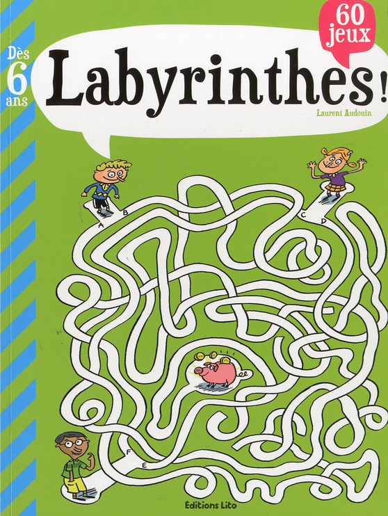 LIVRE JEUX LABYRINTHES