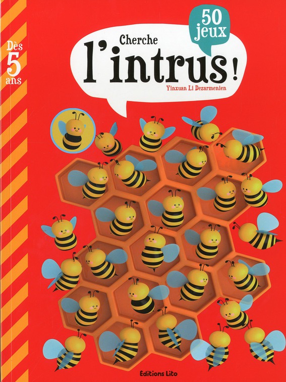 LIVRE JEUX CHERCHE L'INTRUS