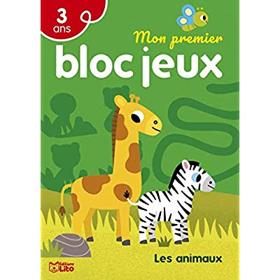 MON 1ER BLOC JEUX-LES ANIMAUX