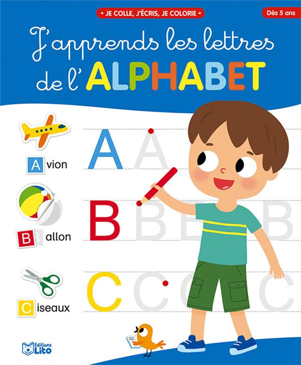 JE COLLE J'APPREND LETTRES (B)