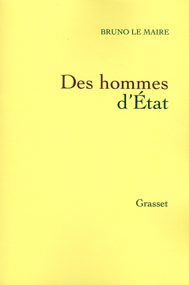 DES HOMMES D'ETAT