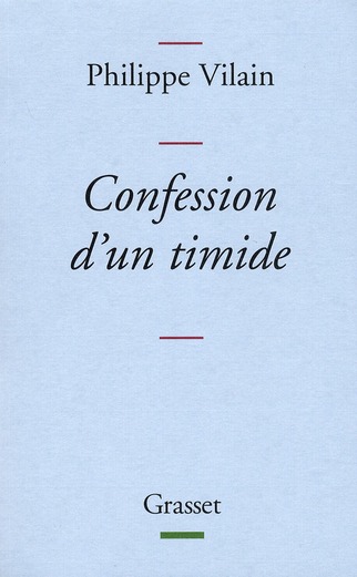 CONFESSION D'UN TIMIDE