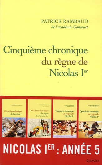 CINQUIEME CHRONIQUE DU REGNE DE NICOLAS IER