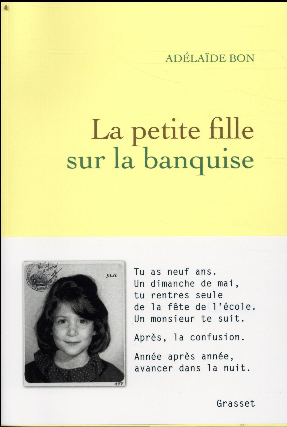 LA PETITE FILLE SUR LA BANQUISE - RECIT