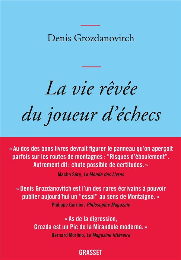 LA VIE REVEE DU JOUEUR D'ECHECS - ESSAI LITTERAIRE