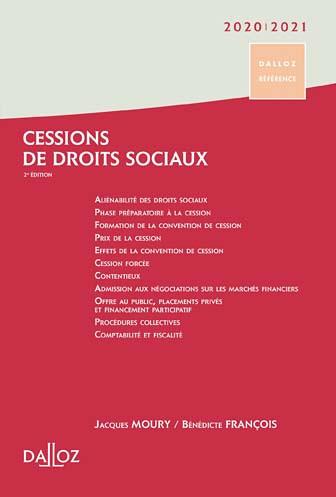 LE PRIX DANS LES CESSIONS DE DROITS SOCIAUX 2021/2022 - 2E ED.