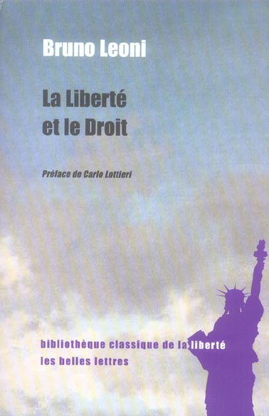 LA LIBERTE ET LE DROIT