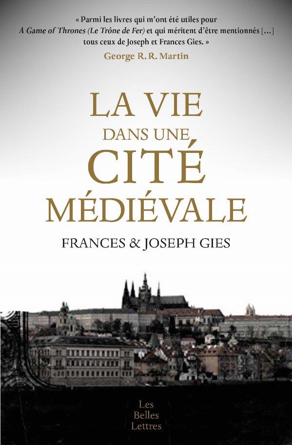 LA VIE DANS UNE VILLE MEDIEVALE - ILLUSTRATIONS, NOIR ET BLANC