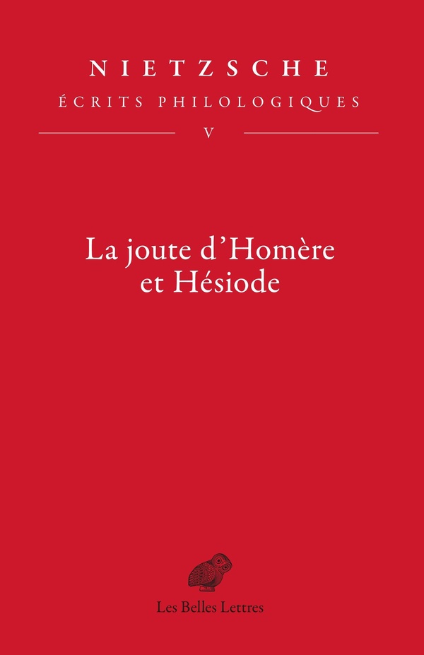 LA JOUTE D'HOMERE ET HESIODE - ECRITS PHILOLOGIQUES, TOME V - ILLUSTRATIONS, NOIR ET BLANC