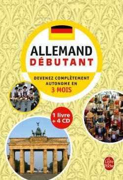 COFFRET ALLEMAND DEBUTANT LIVRE + 4 CD