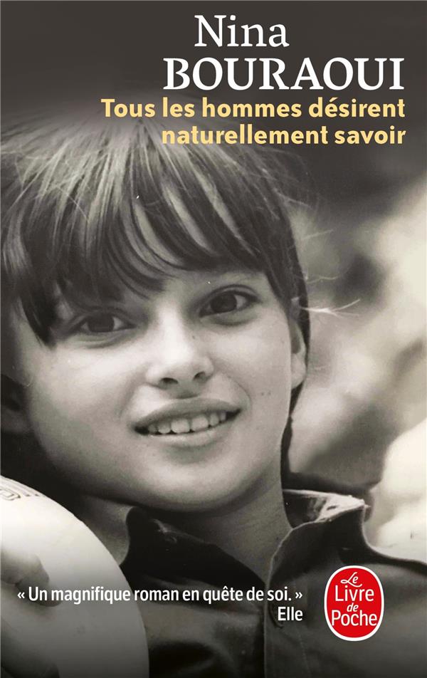 TOUS LES HOMMES DESIRENT NATURELLEMENT SAVOIR