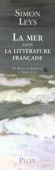 COFFRET 2 VOLUMES LA MER DANS LA LITTERAURE FRANCAISE