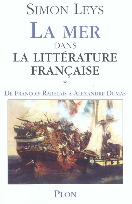 LA MER DANS LA LITTERATURE FRANCAISE - TOME 1 - VOL01