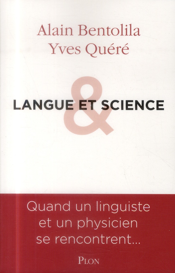 LANGUE ET SCIENCE