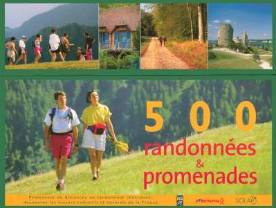 COFFRET 500 RANDONNEES & PROMENADES EN FRANCE